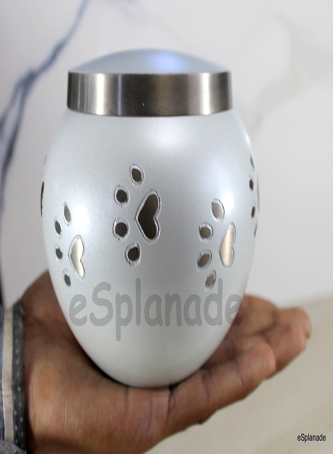 ESPLANADE Brass Cremation urn Memorial Container Jar Pot for Pets | Dog Urns | Cat Urns| Pet Urns| Metal Urns | Burial Urns | Memorial Keepsake Urns. - Image 5